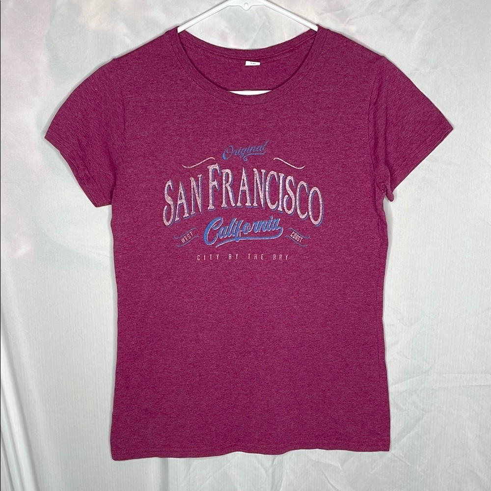 San Francisco Graphic Women's Top - Purple